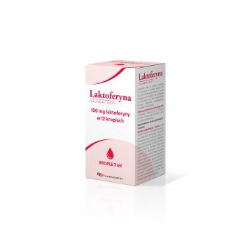 Laktoferyna, krople doustne, 7 ml