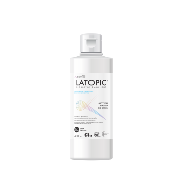 Latopic, aktywna emulsja do kąpieli, 400 ml