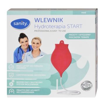 Sanity Start, wlewnik gumowy, 1,2 l, 1 szt.