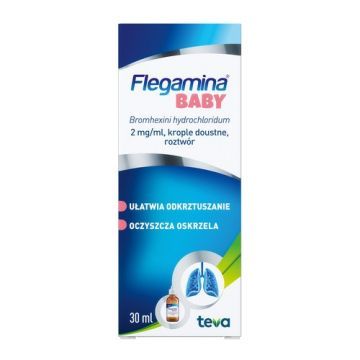 Flegamina Baby (2 mg/ml), krople doustne, 30 ml