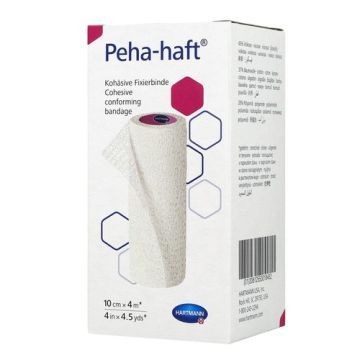 Opaska podtrzymująca Peha-haft, latex free, 4 m x 10 cm, 1 szt.
