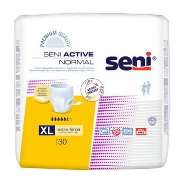 Seni Active Normal, majtki chłonne, rozmiar XL, 30 szt.