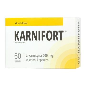 Karnifort, kapsułki twarde, 60 szt.