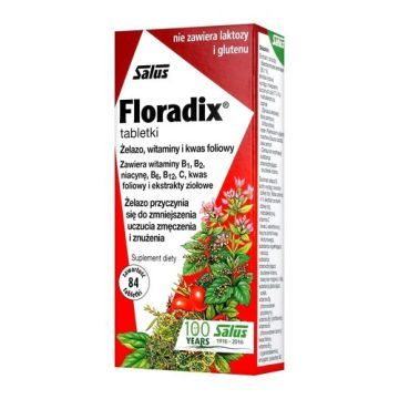 Floradix, tabletki, 84 szt.