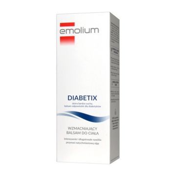 Emolium Diabetix, wzmacniający balsam do ciała, 200 ml