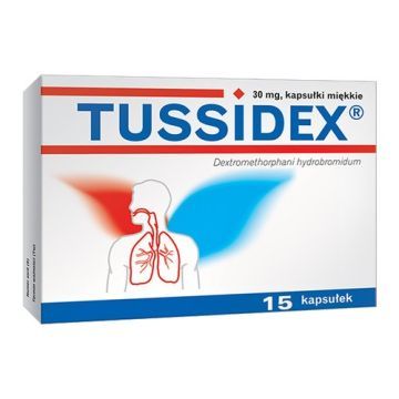 Tussidex, 30 mg, kapsułki miękkie, 10 szt.
