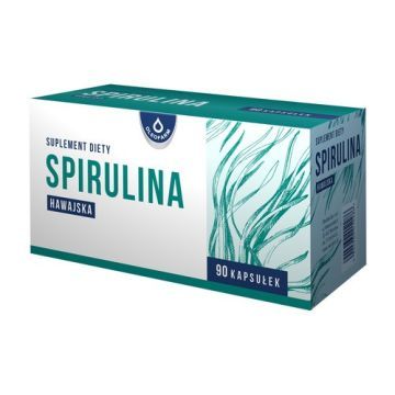 Spirulina hawajska, kapsułki, 90 szt.