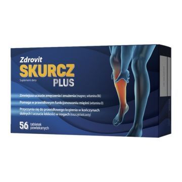 Zdrovit Skurcz Plus, tabletki powlekane, 56 szt.