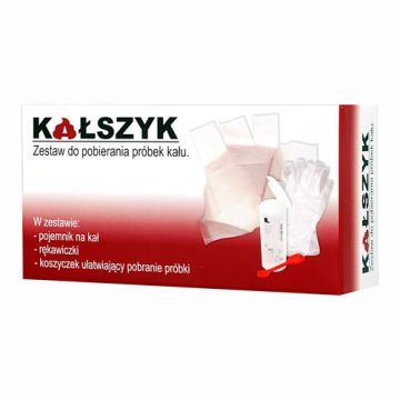 Kałszyk, zestaw do pobierania próbek kału, 1 szt.