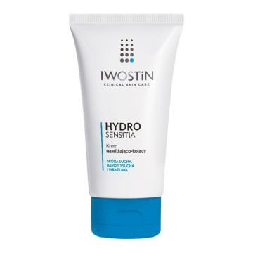 Iwostin Hydro Sensitia, krem nawilżająco-kojący, 150 ml