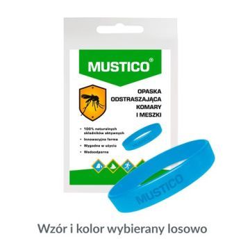 Mustico, opaska,odstrasz.komary,meszki,1szt