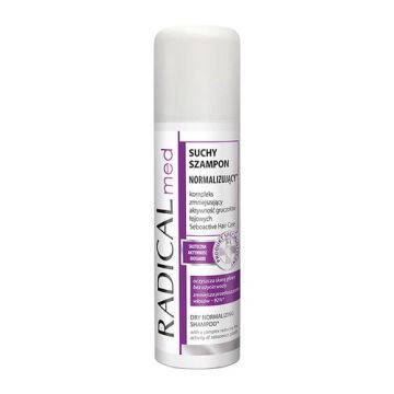 Radical Med, suchy szampon normalizujący, do włosów przetłuszczających się, 150 ml