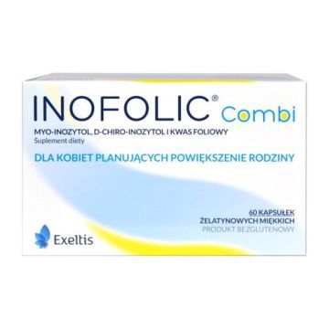 Inofolic combi, kapsułki żelatynowe miękkie, 60 szt.