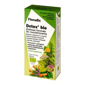 Floradix Detox Bio, płyn, 250 ml