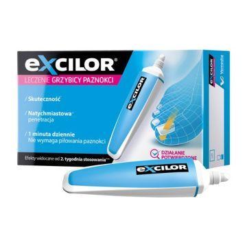 Excilor na grzybicę paznokci, sztyft, 3,3 ml