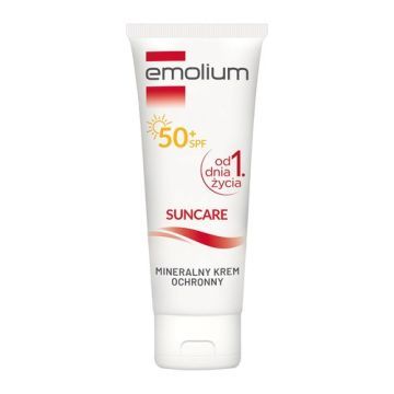 Emolium Suncare, mineralny krem ochronny, SPF 50+, 50 ml