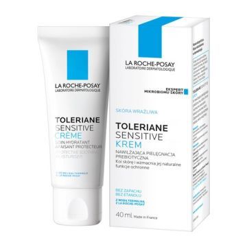 La Roche-Posay Toleriane Sensitive, krem nawilżający, 40 ml