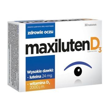 Maxiluten D3, tabletki, 30 szt.