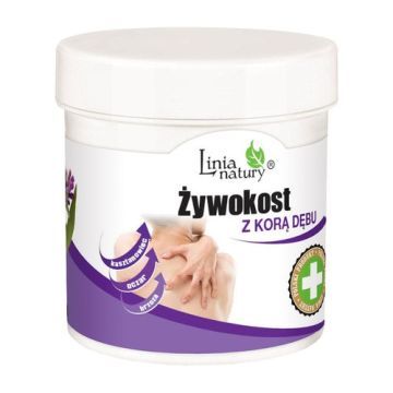 Żel z żywokostem i korą dębu, Linia Natury, 250 ml