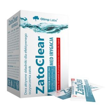 Olimp ZatoClear Med Irygacja, zestaw uzupełniający, saszetki, 15 szt.