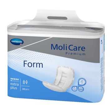 Molicare, pieluchy anatomiczne, Premium Form, extra plus, 30 szt.