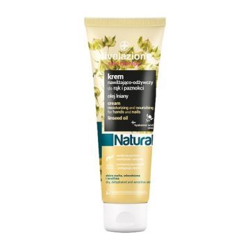 Nivelazione Skin Therapy Natural, nawilżająco-odżywczy krem do rąk i paznokci z olejem lnianym, 100 ml
