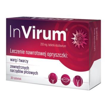 Invirum, 200 mg, tabletki, 30 szt.