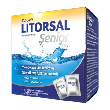 Zdrovit Litorsal Senior, proszek w saszetkach, 15 szt.