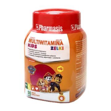 Multiwitamina Kids Żelki Pharmasis, Psi Patrol, 50 szt.