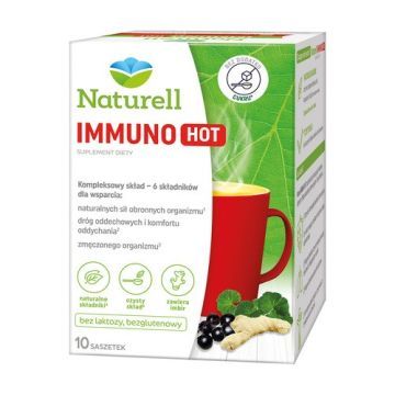 Naturell Immuno HOT, proszek w saszetkach, 5 g x 10 szt.