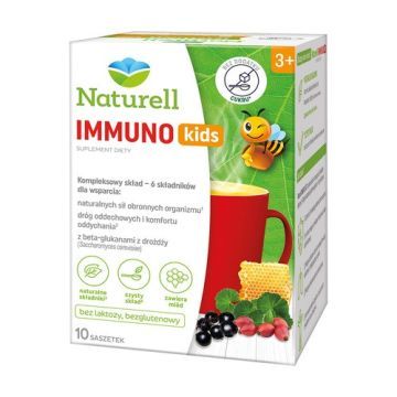 Naturell Immuno Kids, proszek w saszetkach, 5 g x 10 szt.