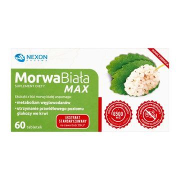 Morwa Biała MAX, tabletki, 60 szt.