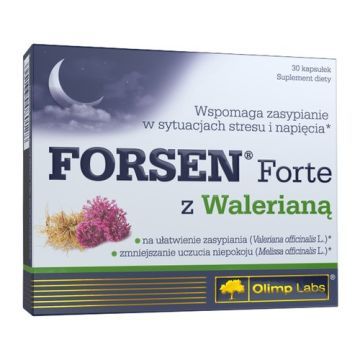 Forsen Forte z walerianą, kapsułki, 30 szt.