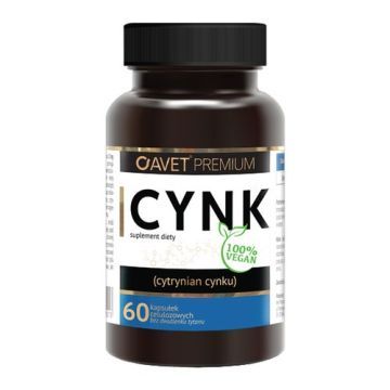 Avet Premium Cynk, kapsułki, 60 szt.