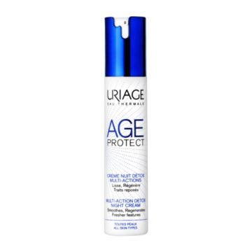 Uriage Age Protect, detoksykujący krem multi-action na noc, 40 ml