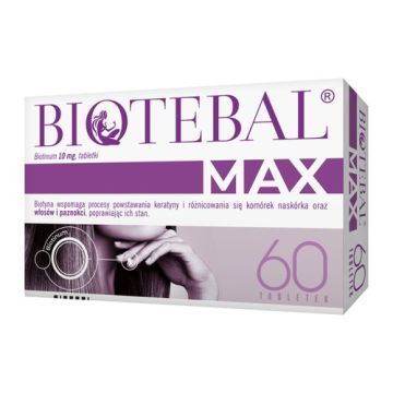 Biotebal Max, 10 mg, tabletki, 60 szt.