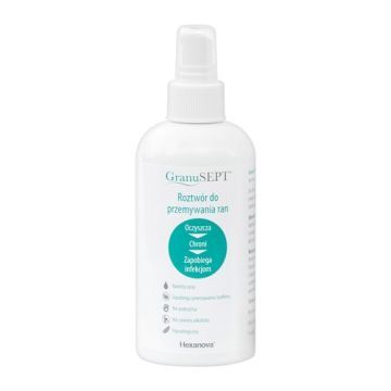 GranuSEPT, roztwór do przemywania ran, 250 ml