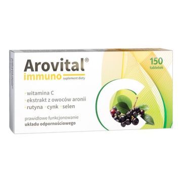 Arovital immuno, tabletki, 150 szt.