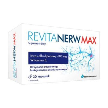 Revitanerw Max, kapsułki twarde, 30 szt.