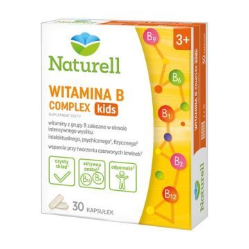 Naturell Witamina B Complex kids, kapsułki, 30 szt.
