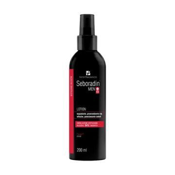 Seboradin Men, lotion przeciw wypadaniu włosów, nowe opakowanie, 200 ml