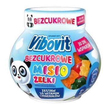 Vibovit Bezcukrowe Misio żelki, 120 g