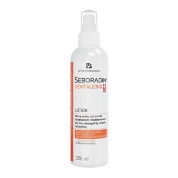 Seboradin Revitalizing, lotion do włosów suchych zniszczonych farbowaniem i modelowaniem, 200 ml