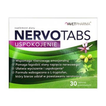 Nervotabs Uspokojenie, tabletki, 30 szt.