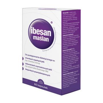 Ibesan maślan, kapsułki, 60 szt.