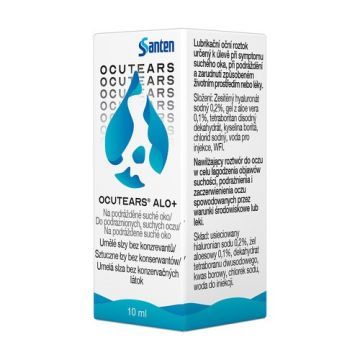 Ocutears Alo+ 0.2% krople do oczu, 10 ml