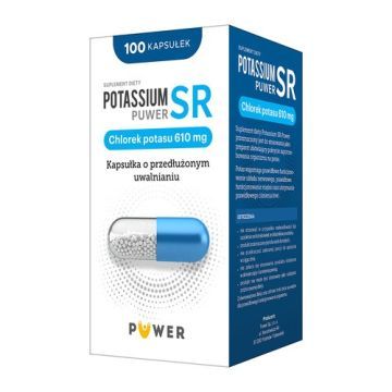 Potassium SR Puwer, kapsułki, 100 szt.