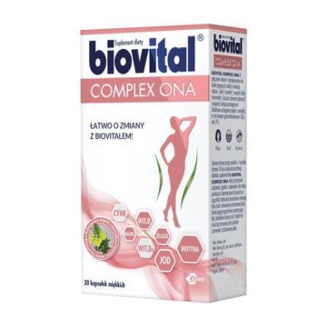 Biovital Complex ONA, kapsułki miękkie, 30 szt.