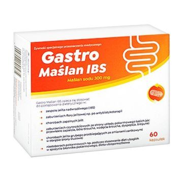 Gastro Maślan IBS, 300 mg, kapsułki, 60 szt.