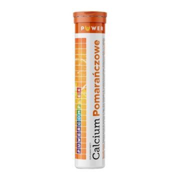 Puwer Complex Calcium Pomarańczowe, tabletki musujące, 20 szt.